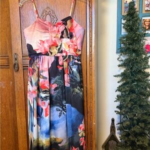 Corey Lynn Calter Pink Satin Dress